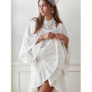 Free People Giving Us Sass Tunic Ivory